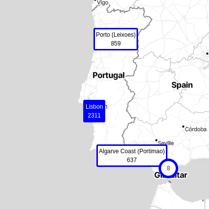 Select Lisbon for an overnight